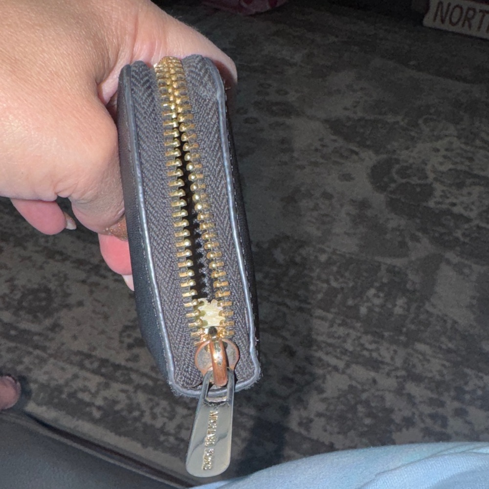 Michael Kors Black Wallet with Gold Accents - Picture 9 of 9
